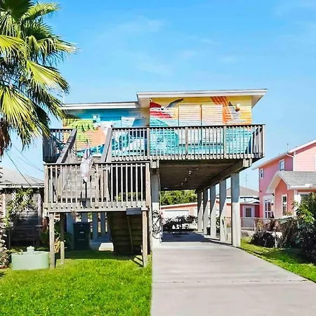 Galveston Beach House Family/Pet Friendly